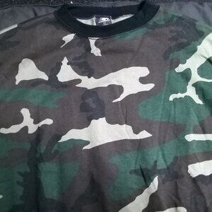 Vintage Ace Sportswear Camouflage Crewneck Sweatshirt